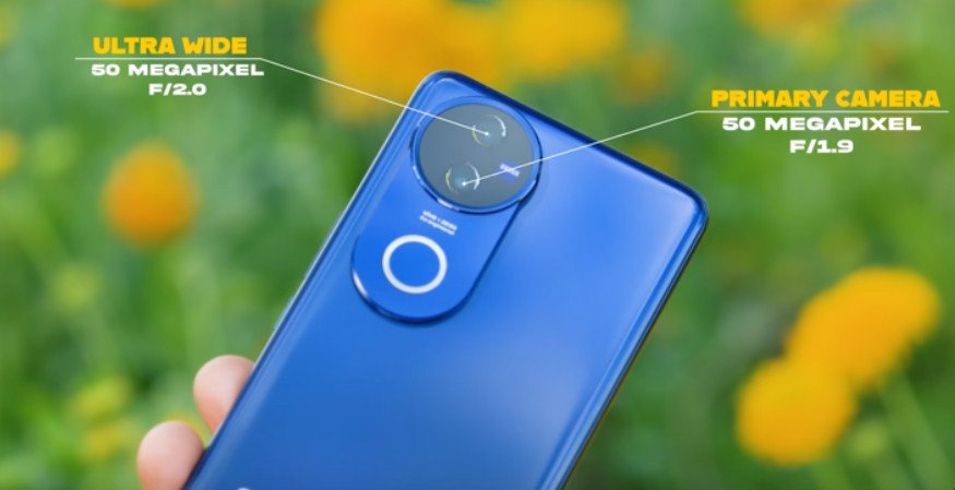Vivo V50e back